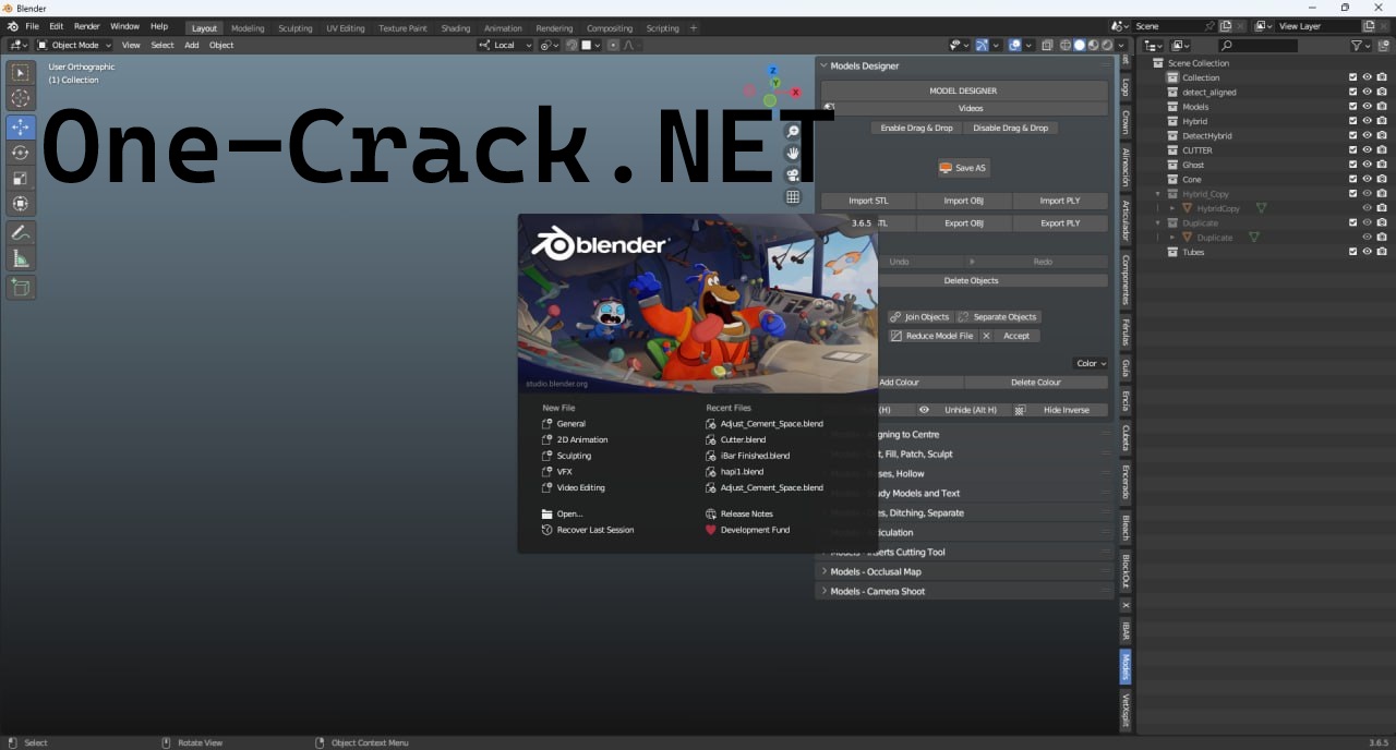 Blender For Dental(B4D)